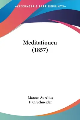 Méditations (1857) - Meditationen (1857)