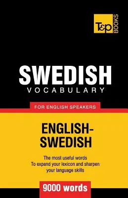 Vocabulaire suédois pour anglophones - 9000 mots - Swedish vocabulary for English speakers - 9000 words