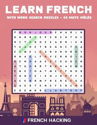 Apprendre le français avec les mots cachés - 68 Mots Mls - Learn French With Word Search Puzzles - 68 Mots Mls