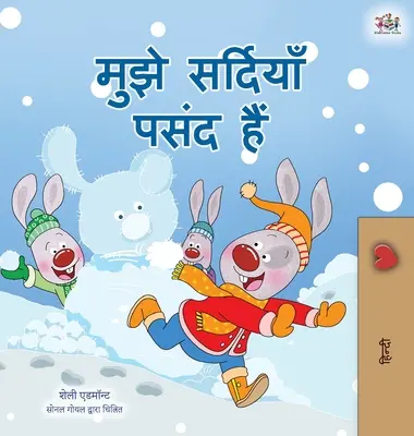 J'aime l'hiver (livre pour enfants en hindi) - I Love Winter (Hindi Children's Book)