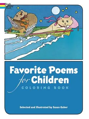 Poèmes préférés des enfants - Livre à colorier - Favorite Poems for Children Coloring Book