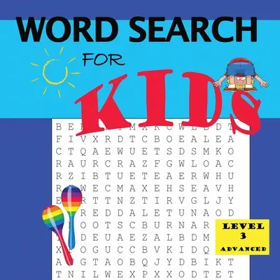 Mots cachés pour les enfants niveau 3 - Word Search for Kids Level 3