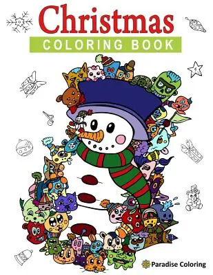 Livre de coloriage de Noël pour adultes : 35 dessins anti-stress pour adultes (Livre de coloriage de Noël pour adultes) - Christmas Coloring Book for Adults: 35 Stress Relief Designs For Adults (Christmas Adult Coloring Book)