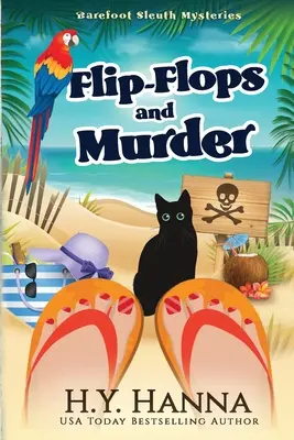 Tongs et meurtre (LARGE PRINT) : Mystères du limier aux pieds nus - Livre 1 - Flip-Flops and Murder (LARGE PRINT): Barefoot Sleuth Mysteries - Book 1