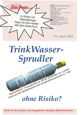 Trinkwassersprudler : ohne Risiko ? - Trinkwassersprudler: ohne Risiko?