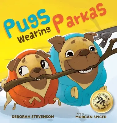 Des carlins qui portent des parkas - Pugs Wearing Parkas