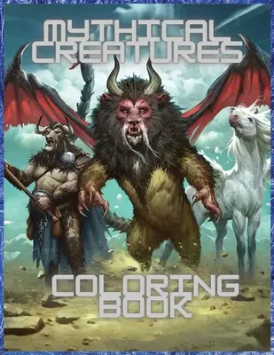 Mythical Creatures Coloring Book : Pour hommes et femmes avec des bêtes mythologiques et des animaux fantastiques - Mythical Creatures Coloring Book: For Men and Women with Mythological Beasts and Fantasy Animals