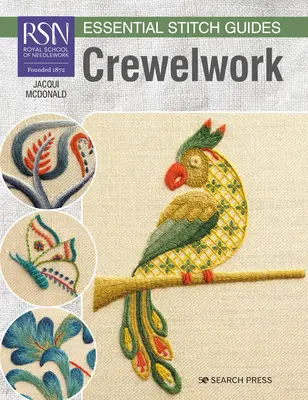 Rsn Essential Stitch Guides : Crewelwork - Edition grand format - Rsn Essential Stitch Guides: Crewelwork - Large Format Edition