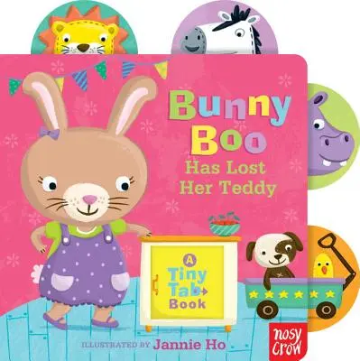 Bunny Boo a perdu son nounours : Un petit livre à languettes - Bunny Boo Has Lost Her Teddy: A Tiny Tab Book