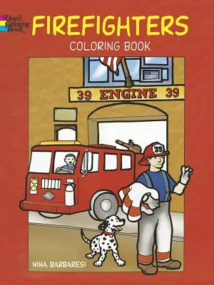 Livre à colorier sur les pompiers - Firefighters Coloring Book