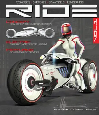 Ride : Concept de moto électrique futuriste - Ride: Futuristic Electric Motorcycle Concept