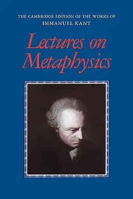 Cours de métaphysique - Lectures on Metaphysics