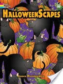 Livre à colorier Halloweenscapes - Halloweenscapes Coloring Book