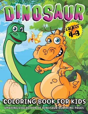 Livre de coloriage de dinosaures : Livre de coloriage de dinosaures géants pour les enfants âgés de 4 à 8 ans, livre de coloriage de dinosaures pour les garçons et les filles. - Dinosaur Coloring Book: Giant Dinosaur Coloring Book For Kids Ages 4-8, Boys And Girls Dino Coloring Book For Children