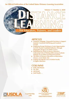 Enseignement à distance Volume 17 Numéro 2 2020 - Distance Learning Volume 17 Issue 2 2020