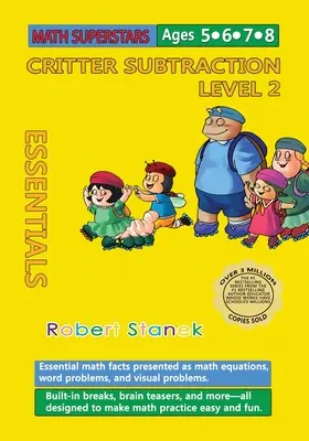 Math Superstars Subtraction Level 2 : Essential Math Facts for Ages 5 - 8 - Math Superstars Subtraction Level 2: Essential Math Facts for Ages 5 - 8