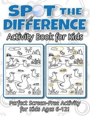 Cahier d'activités pour les enfants : (6-12 ans) Trouvez 10 différences dans chaque page ! (Engage Books (Activities)) - Spot the Difference Activity Book for Kids: (Ages 6-12) Spot 10 Differences in Every Spread! (Engage Books (Activities))