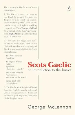Le gaélique écossais : une introduction aux bases - Scots Gaelic: an introduction to the basics