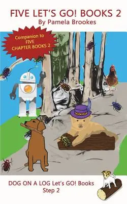 Cinq livres Let's GO ! Books 2 : (Step 2) Sound Out Books (systematic decodable) Help Developing Readers, including Those with Dyslexia, Learn to Read - Five Let's GO! Books 2: (Step 2) Sound Out Books (systematic decodable) Help Developing Readers, including Those with Dyslexia, Learn to Read