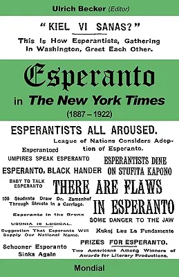 L'espéranto dans le New York Times (1887 - 1922) - Esperanto in the New York Times (1887 - 1922)