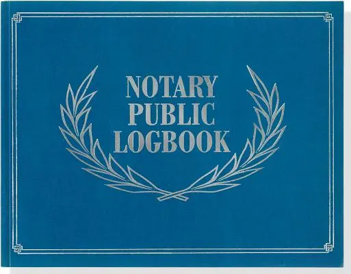 Journal de bord du notaire - Notary Public Logbook