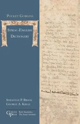 Dictionnaire de poche Gorgias syriaque-anglais - Pocket Gorgias Syriac-English Dictionary