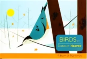Carte postale Bk-Charley Harper Bir - Postcard Bk-Charley Harper Bir
