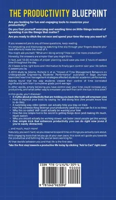 Le plan de productivité : 13 astuces pour reconnecter votre cerveau et vous concentrer sur ce qui est important - The Productivity Blueprint: 13 Effortless Hacks On How To Rewire Your Brain To Focus On What is Important