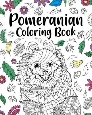 Livre à colorier Poméranien - Pomeranian Coloring Book