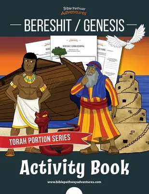 Livre d'activités Bereshit / Genèse : Portions de la Torah pour les enfants - Bereshit / Genesis Activity Book: Torah Portions for Kids