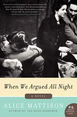 Quand nous nous sommes disputés toute la nuit - When We Argued All Night