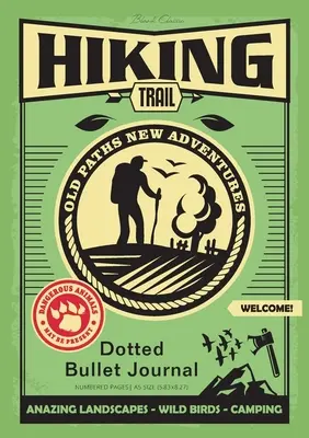 Bullet Journal à pois : Medium A5 - 5.83X8.27 (Sentier de randonnée) - Dotted Bullet Journal: Medium A5 - 5.83X8.27 (Hiking Trail)