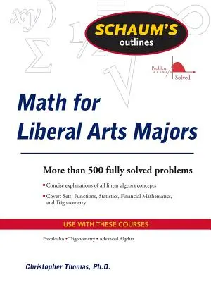 Mathématiques pour les étudiants en arts libéraux - Math for Liberal Arts Majors