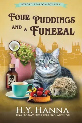 Quatre puddings et un enterrement (GRAND IMPRESSION) : Les mystères du salon de thé d'Oxford - Livre 6 - Four Puddings and a Funeral (LARGE PRINT): The Oxford Tearoom Mysteries - Book 6