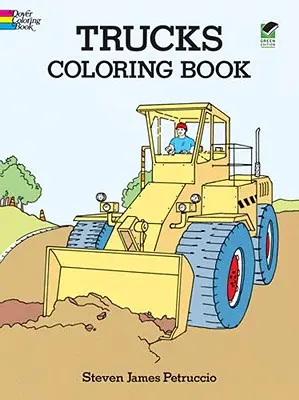 Livre à colorier sur les camions - Trucks Coloring Book