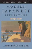 Anthologie de la littérature japonaise moderne de Columbia - Columbia Anthology of Modern Japanese Literature