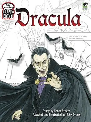 Coloriez votre propre roman graphique : Dracula - Color Your Own Graphic Novel: Dracula