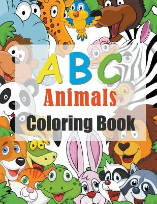 ABC Animaux : Livre de coloriage pour enfants - ABC Animals: Kids Coloring Book
