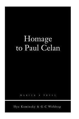 Hommage à Paul Celan - Homage to Paul Celan