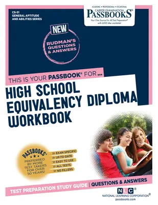 Manuel du diplôme d'équivalence de l'enseignement secondaire, Volume 51 - High School Equivalency Diploma Workbook, Volume 51