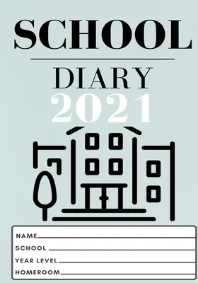 2021 Journal scolaire de l'élève : 7 x 10 pouces - 120 pages - 2021 Student School Diary: 7 x 10 inch- 120 Pages