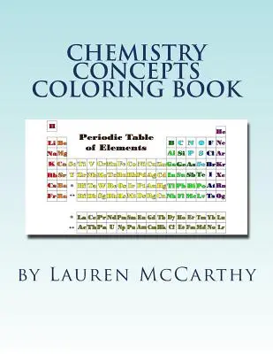 Livre de coloriage sur les concepts de la chimie - Chemistry Concepts Coloring Book
