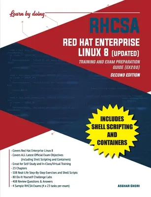 RHCSA Red Hat Enterprise Linux 8 (UPDATED) : Guide de formation et de préparation à l'examen (EX200), deuxième édition - RHCSA Red Hat Enterprise Linux 8 (UPDATED): Training and Exam Preparation Guide (EX200), Second Edition