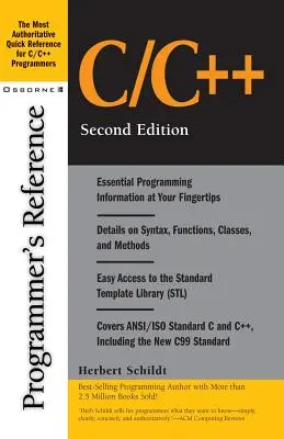 Référence du programmeur C/C++ - C/C++ Programmer's Reference