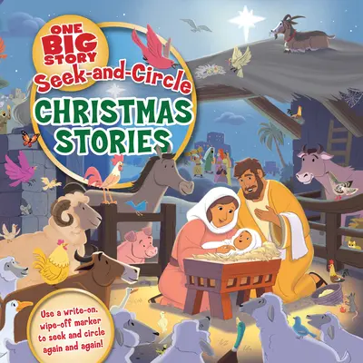 Histoires de Noël à chercher et à encercler - Seek-And-Circle Christmas Stories