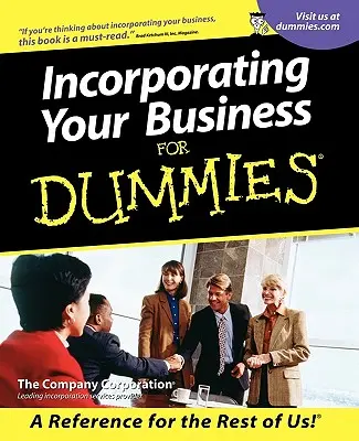 L'incorporation de votre entreprise pour les nuls - Incorporating Your Business for Dummies