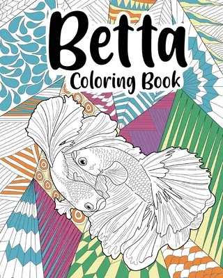 Livre à colorier Betta - Betta Coloring Book