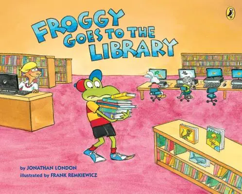 Froggy va à la bibliothèque - Froggy Goes to the Library