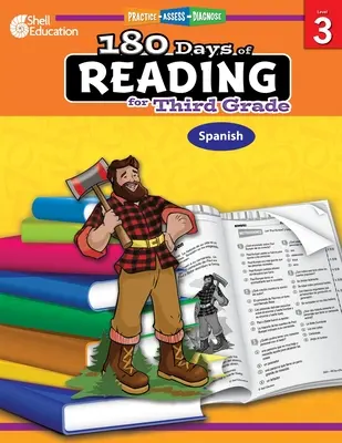 180 jours de lecture pour la troisième année (espagnol) : Pratiquer, Évaluer, Diagnostiquer - 180 Days of Reading for Third Grade (Spanish): Practice, Assess, Diagnose