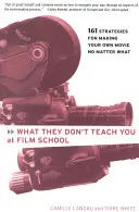 Ce qu'on ne vous apprend pas à l'école de cinéma : 161 stratégies pour réaliser vos propres films quoi qu'il arrive - What They Don't Teach You at Film School: 161 Strategies for Making Your Own Movies No Matter What